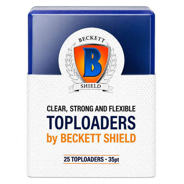 Beckett Shield 35PT Toploaders – 25 Stuks