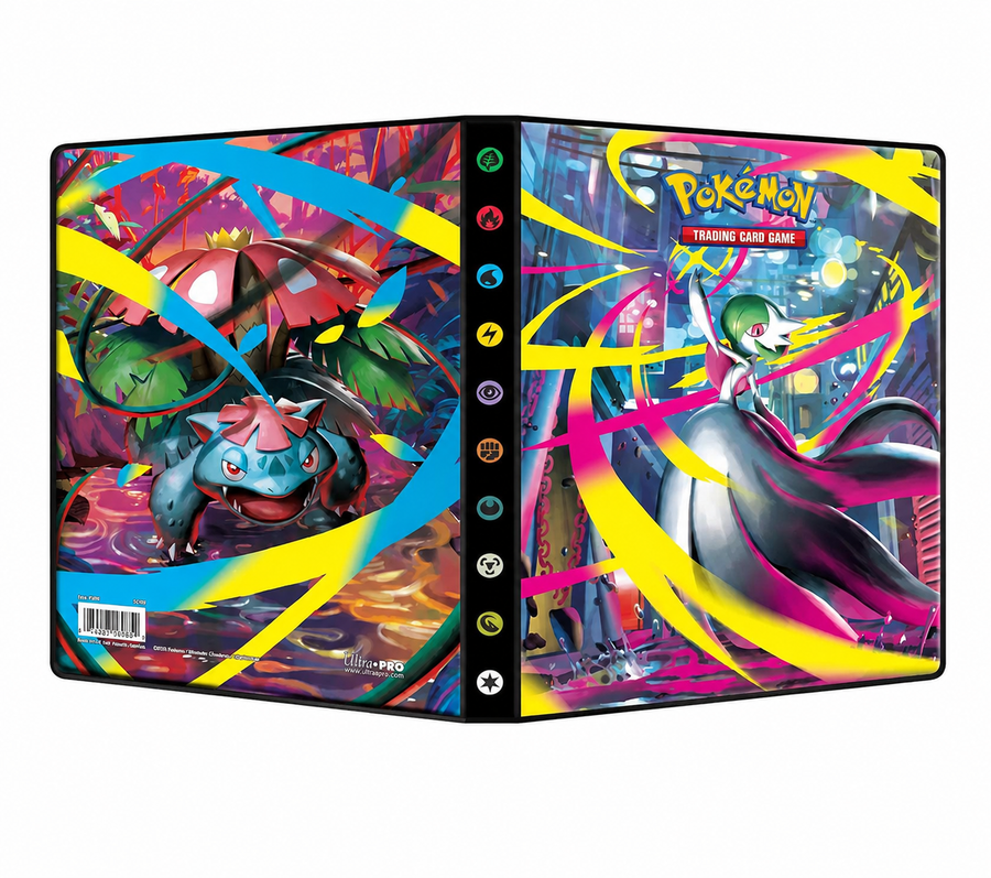 Ultra PRO Pokémon Mega Evolution 4-Pocket Portfolio – 80 Kaarten
