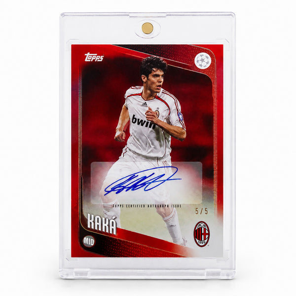 Kaká Topps UCC 2025-2026 Autograph Card 5/5 – AC Milan