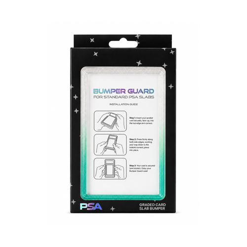 PSA Slab Bumper Guard met Transparante Achterplaat – Transparant/Groen