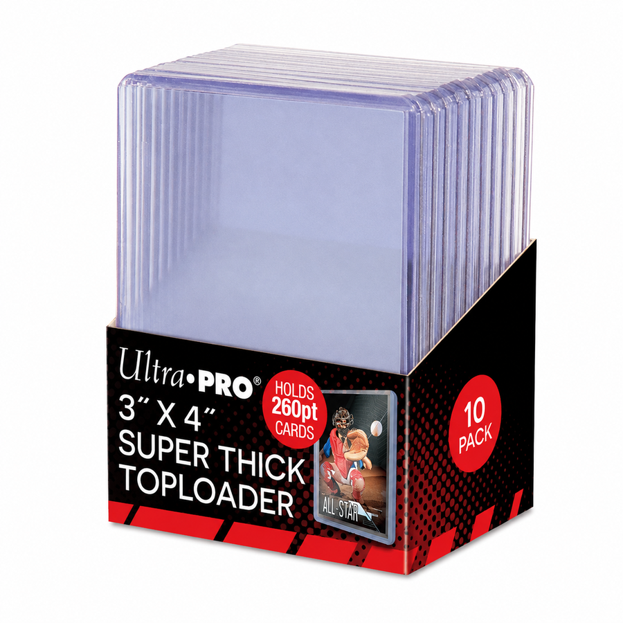Ultra PRO Super Thick Toploaders 260PT – 10 Stuks