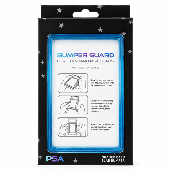 PSA Slab Bumper Guard met Transparante Achterplaat – Blauw