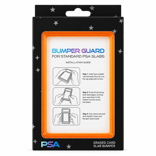 PSA Slab Bumper Guard met Transparante Achterplaat – Oranje