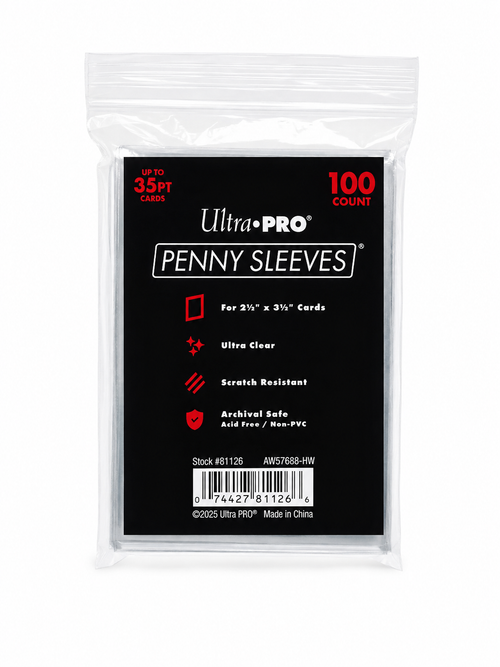 Ultra PRO Penny Sleeves 35PT – 100 Stuks | Trading Card Sleeves
