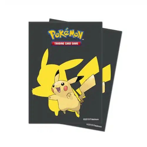 Pokémon Pikachu Card Sleeves – Black – 2019
