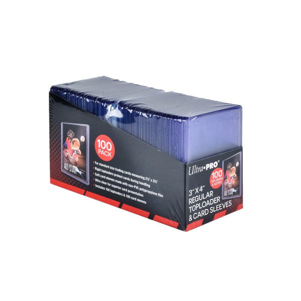 Ultra PRO Regular Toploaders & Card Sleeves – 100 Stuks