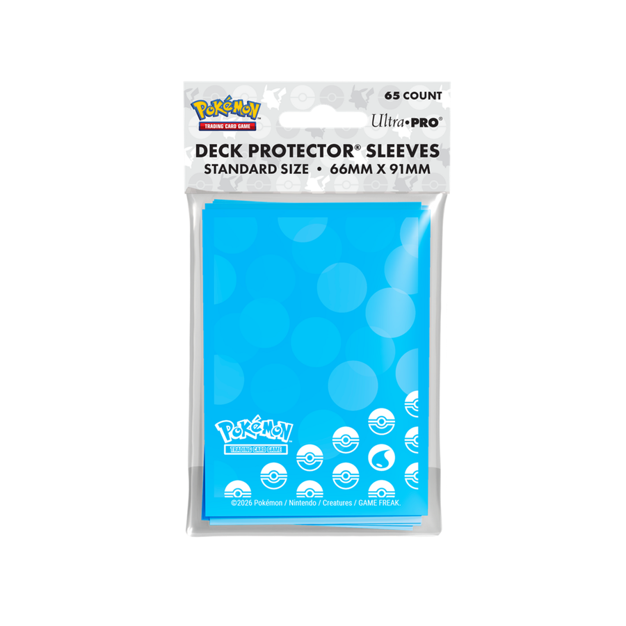 Ultra PRO Pokémon Water Energy Deck Protector Sleeves – 65 Stuks